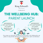 Parent Launch of Wellbeing Hub
