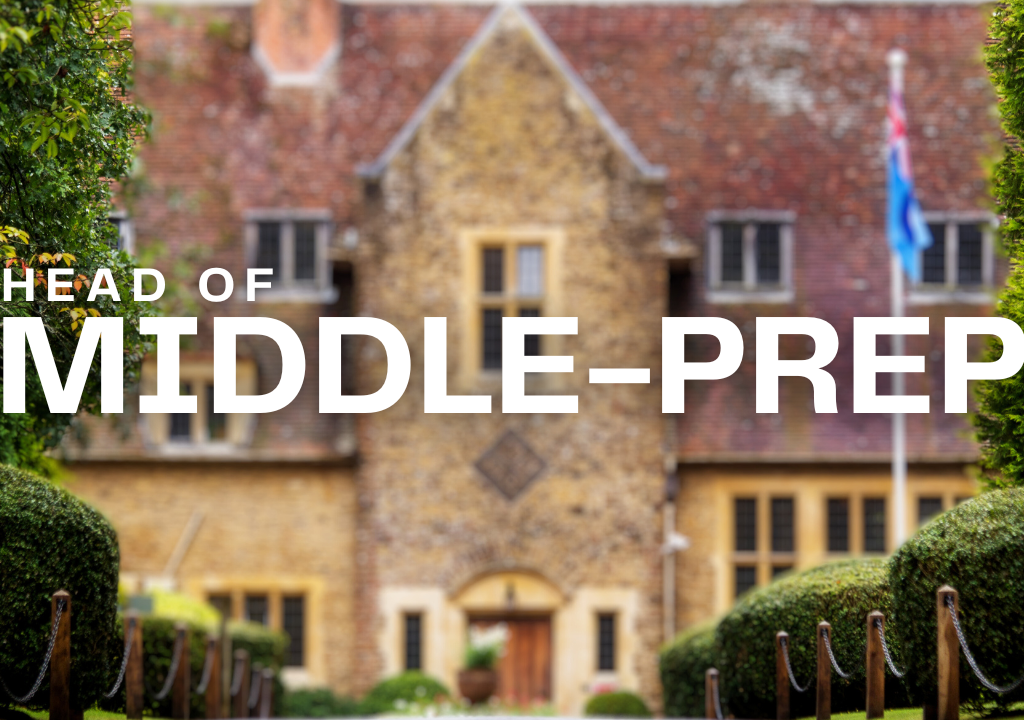 Head of Middle-Prep