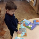 pre prep student reading