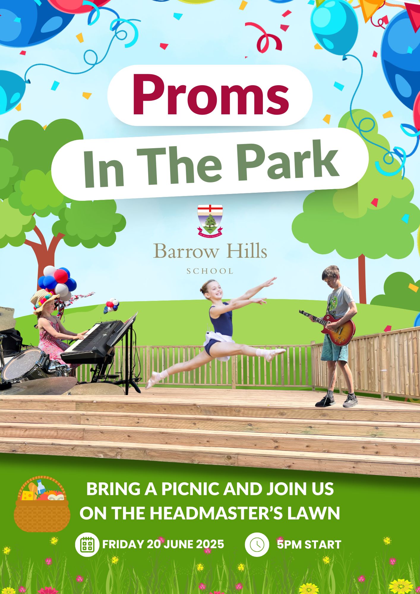 Proms in the Park Flyer